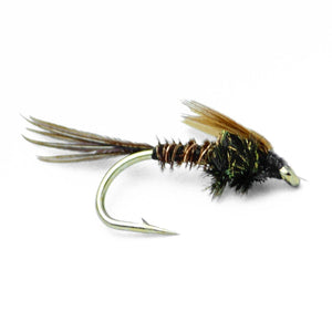 Feeder Creek Fly Fishing Flies Set of 30 for Trout and Freshwater Fish - 10 Patterns - Feeder Creek