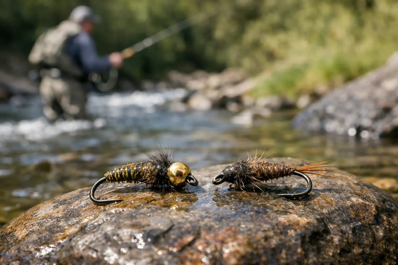 Beadheads Versus Unweighted Nymphs on Trout Water