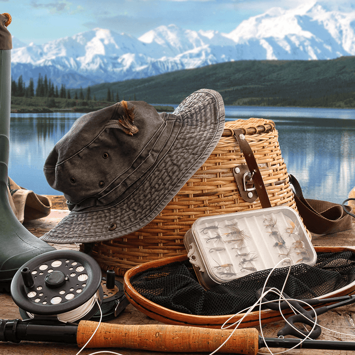 Fly Fishing Gear flybox fly box flies line leaders