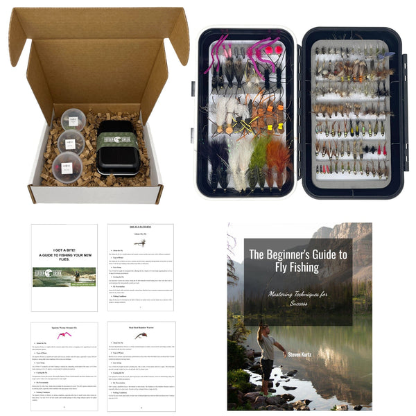 120pc Dry Flies, Wet Flies, Streamers