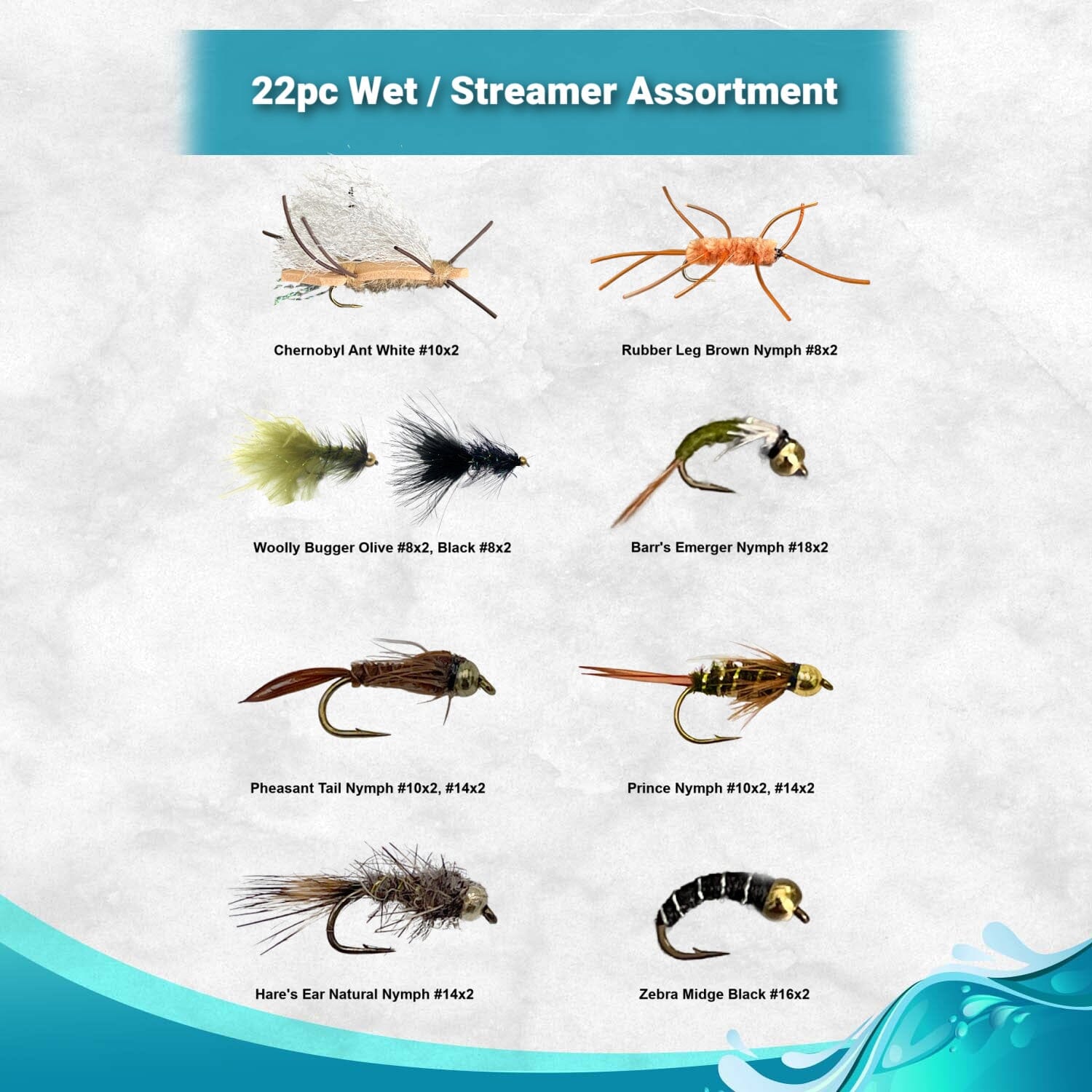 Fly Kit Items 120 Flies | Fly Fishing Kit with Fly Box and Fly Fishing Books - Feeder ...
