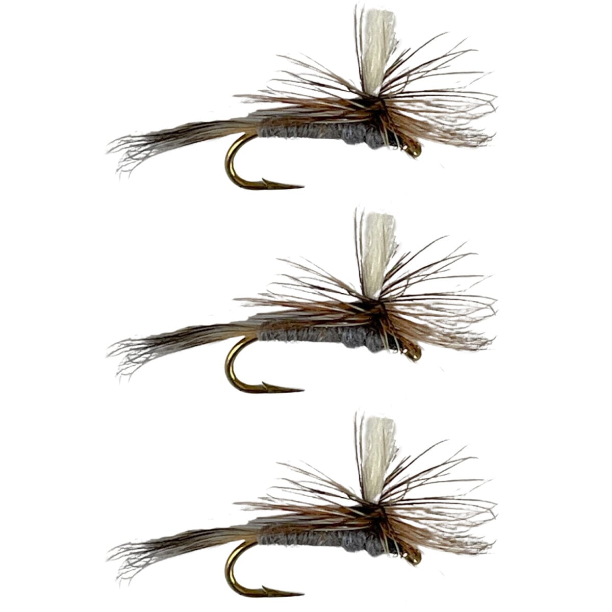 adams fly fishing lure Gray Adams, Size 12 | Qty. 6 16 depending on current inventory Parachute Adams Spinner - Dry