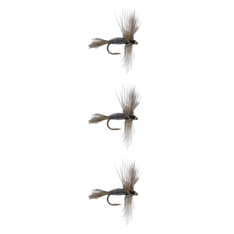 Adams Dry Flies Trout Fly 3 Pack