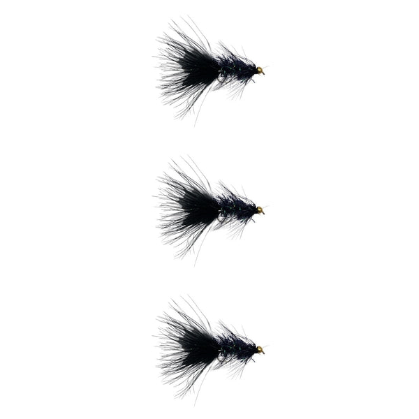 Bead Head Woolly Bugger Black
