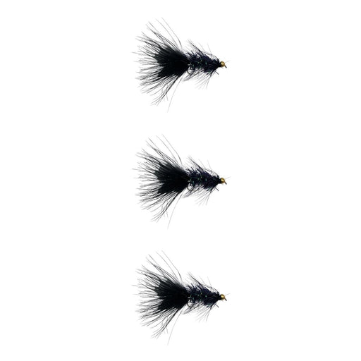 Bead Head Crystal Wooly Bugger Black
