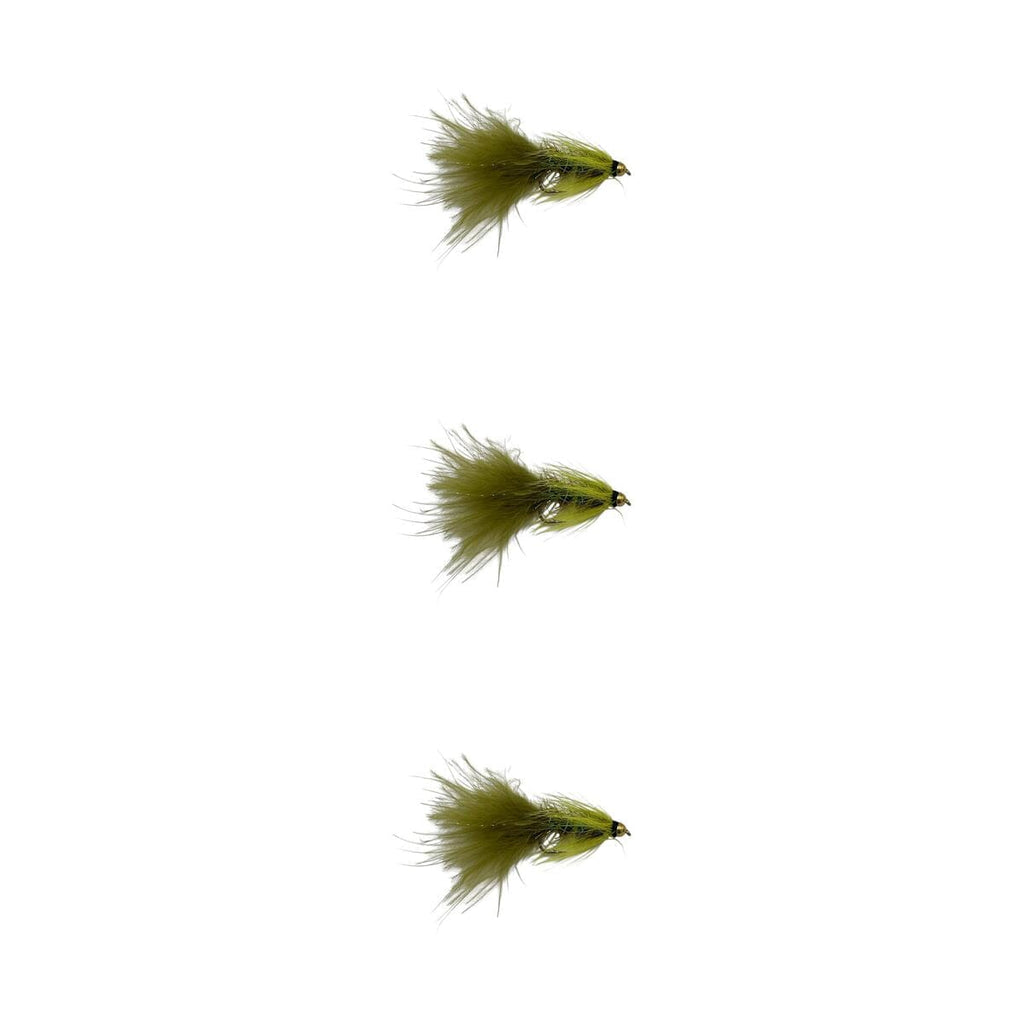 Wooly Bugger Crystal bead head flies