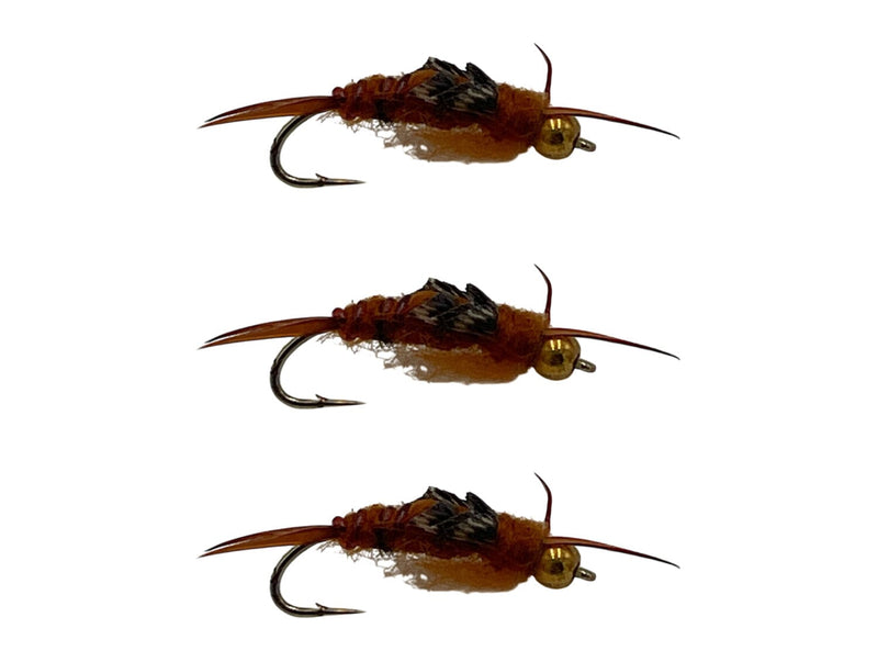 Stonefly Bead Head Brown | 3 Pack