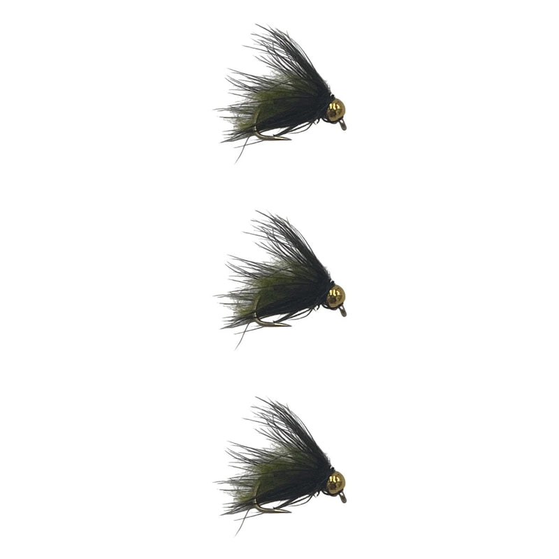 Caddis Pupa Olive Bead Head Trout Flies