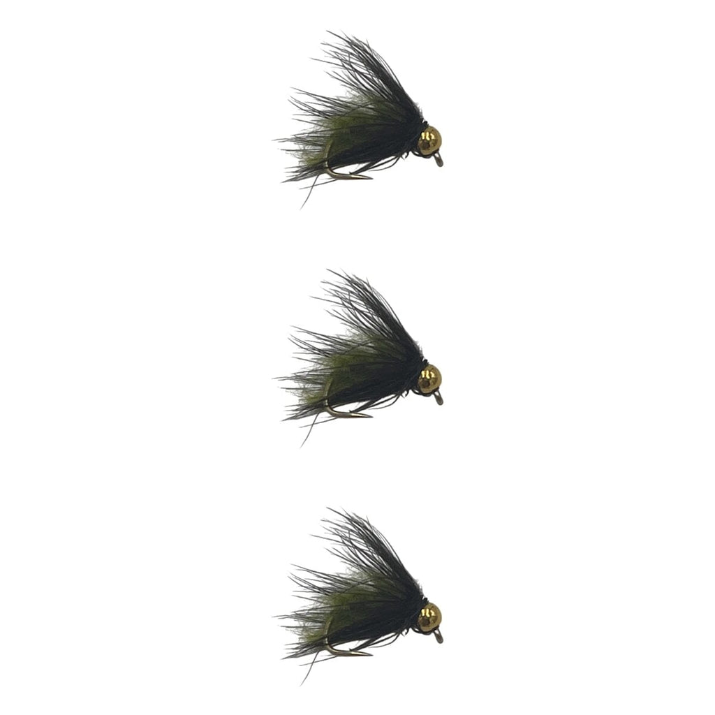 Caddis Pupa Olive Bead Head Trout Flies
