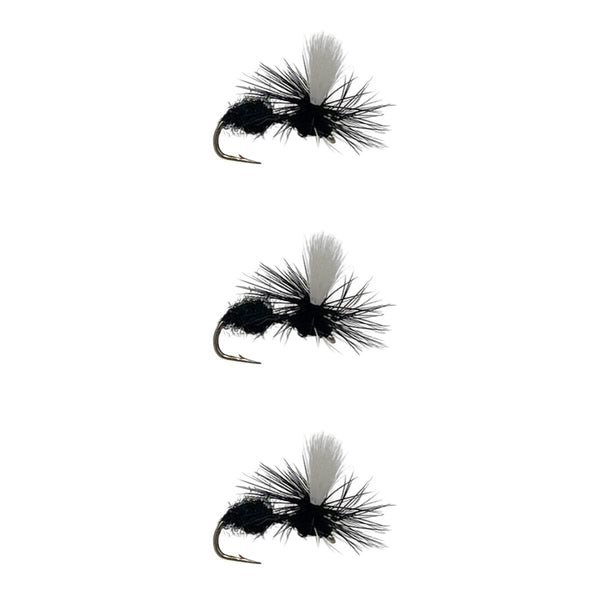 Black Ant Parachute Trout Flies