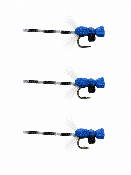 Blue Damsel Dragonfly 3 Pack