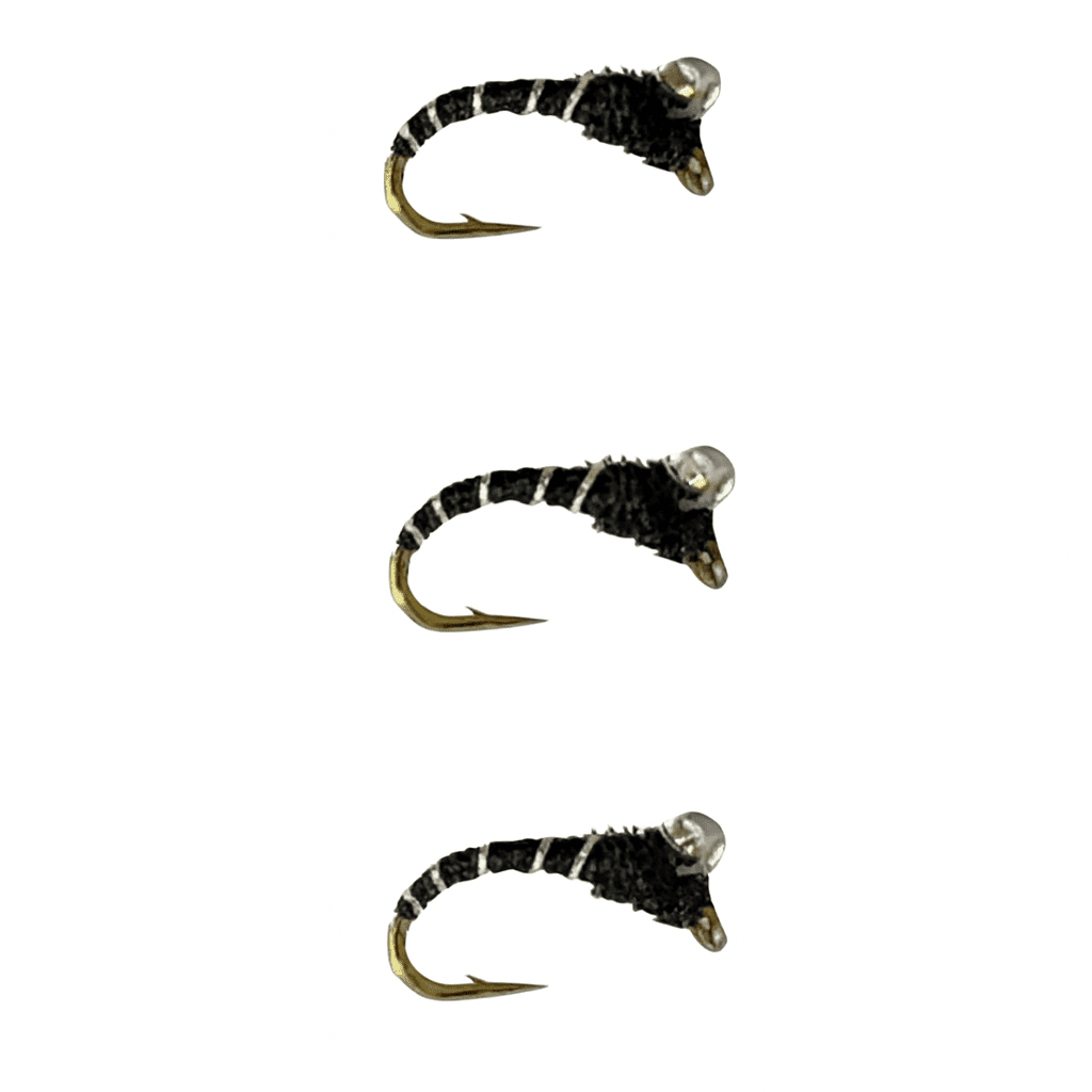 Bubble Midge - Black | 3 Pack