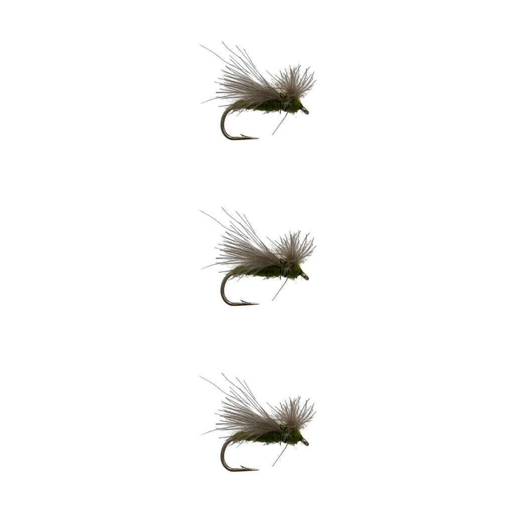 CDC Caddis Emerger Olive Flies 