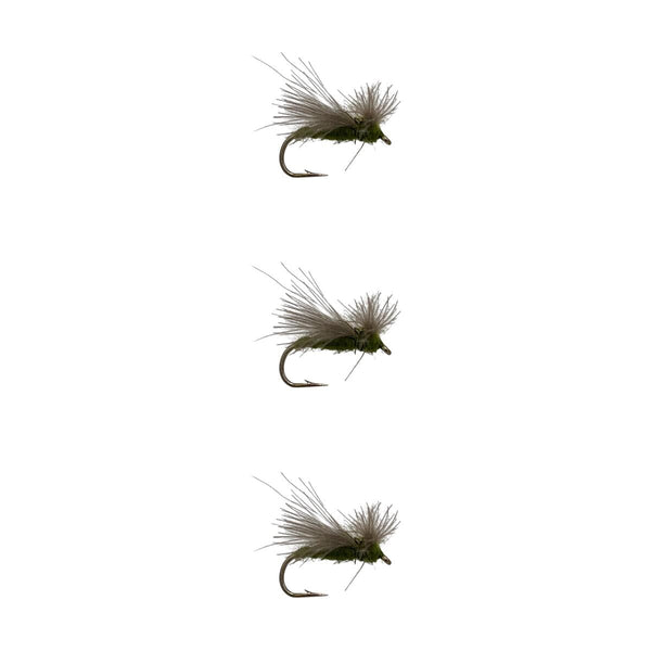 CDC Caddis Emerger Olive Flies 