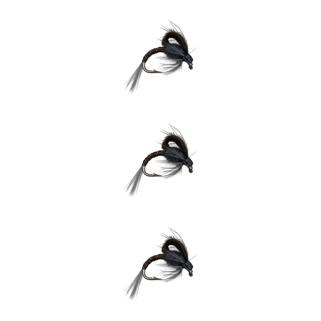 CDC Gray Emerger Loop Wing | 3 Pack