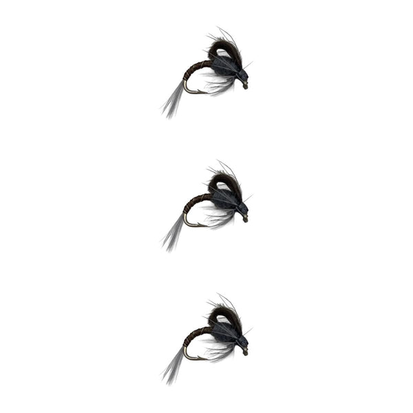 CDC Gray Emerger Loop Wing | 3 Pack