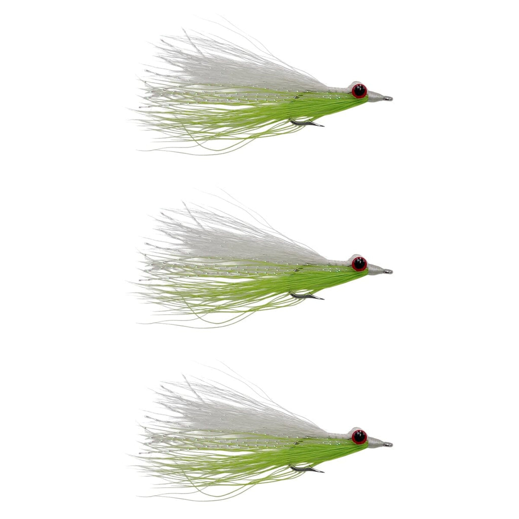 Clouser Minnow White Chartreuse 