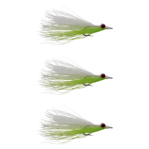 Clouser Minnow White Chartreuse 