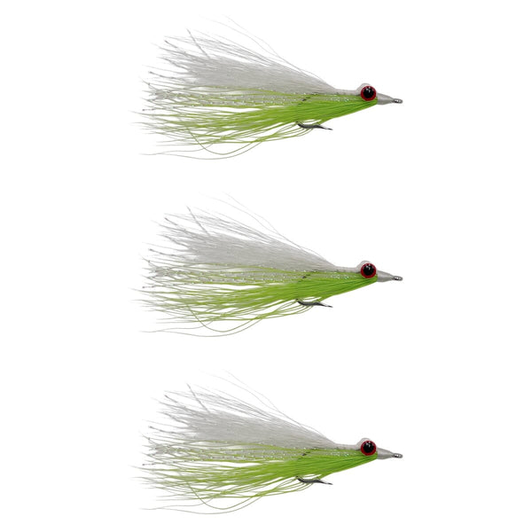 Clouser Minnow White Chartreuse 