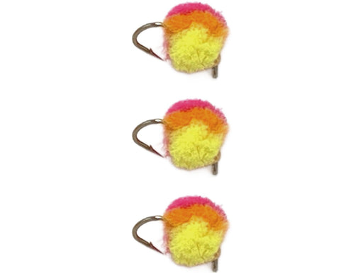 Clown Egg Glo Bug Bead Head 3 Pack