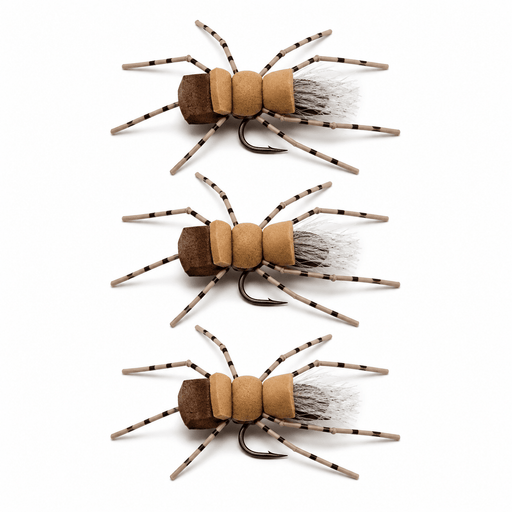 Fat Albert Terrestrial foam flies 3 pack