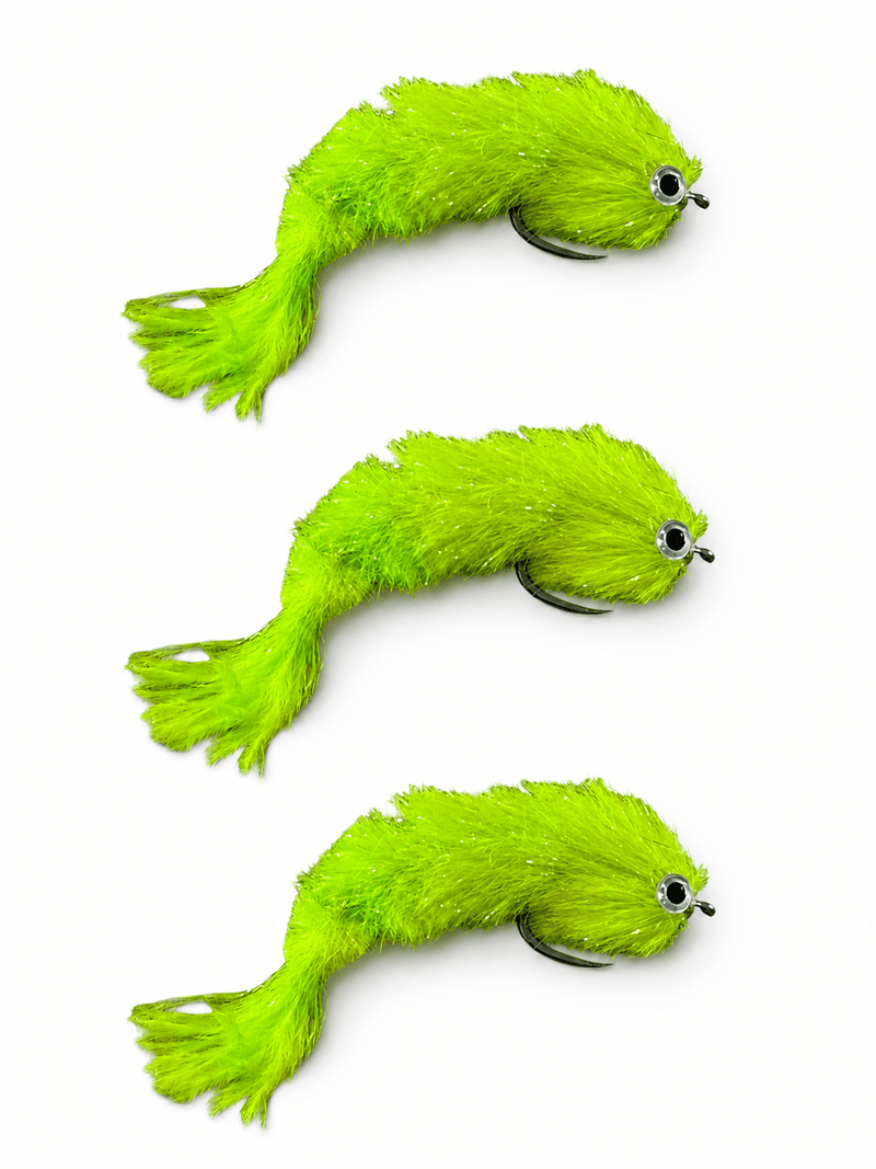 Game Changer articulated minnow 3 pack on a white background