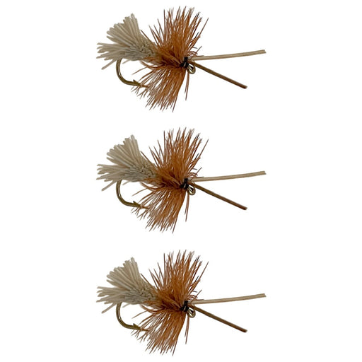 Goddard Caddis Flies Tan and Brown Natural