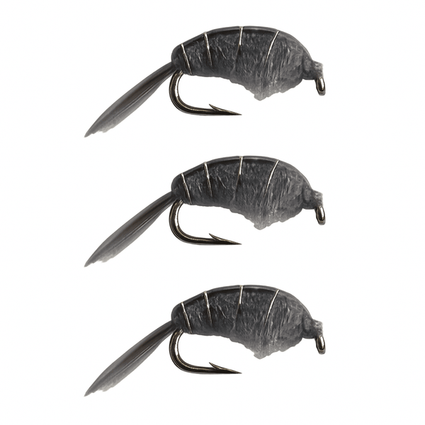 Gray scud trout flies