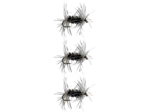 Gray Ugly Midge Dry Fly 3 Pack