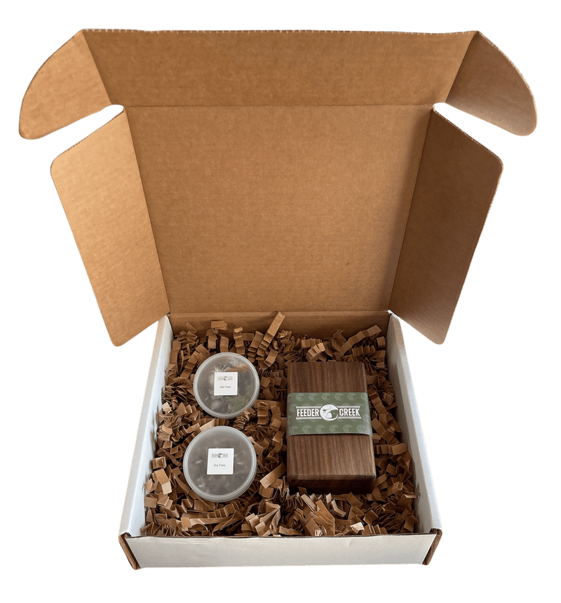 delivery box flies fishing 48pc Dry Flies, Wet Flies, Streamers