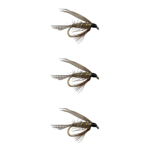 March Brown Wet Flies for Trout