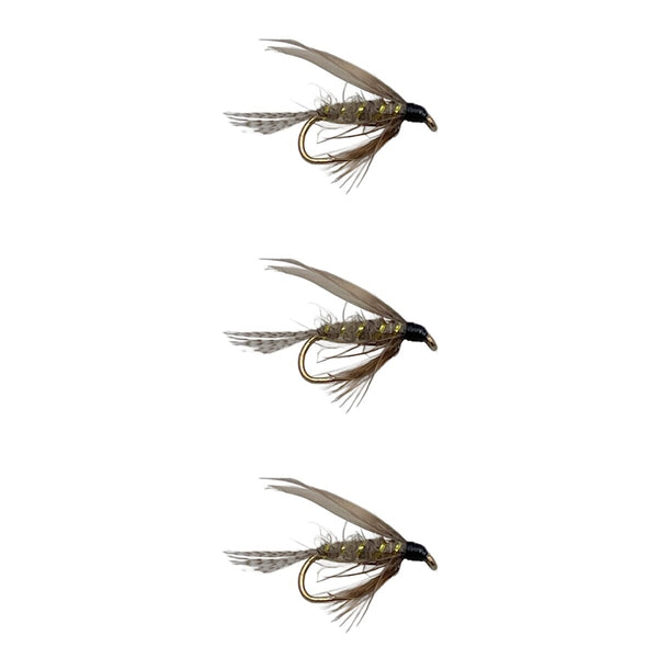 March Brown Wet Flies for Trout