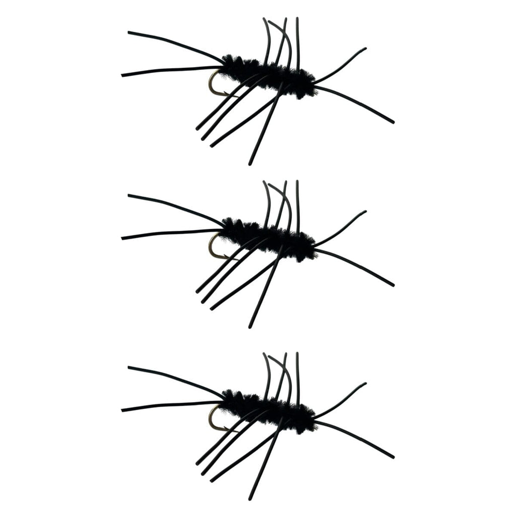 Pats Rubber Legs Stonefly Black Nymph