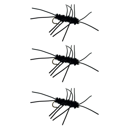 Pats Rubber Legs Stonefly Black Nymph