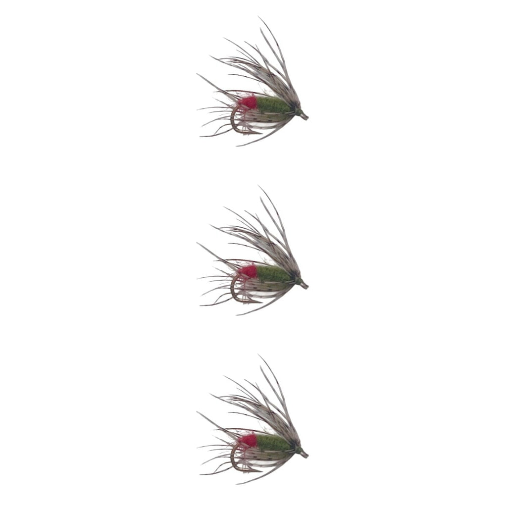 Red Ass Soft Hackle Wet Trout Flies