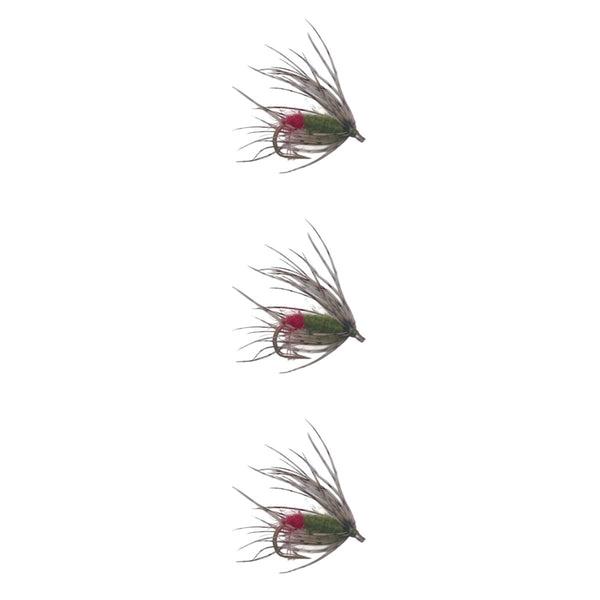 Red Ass Soft Hackle Wet Trout Flies
