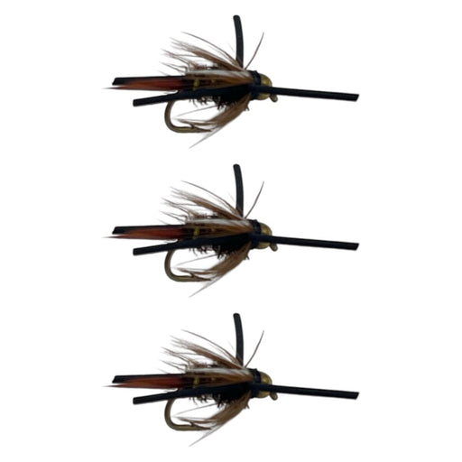 bead head rubber leg prince trout flies
