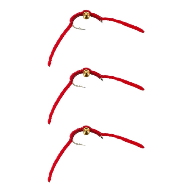san juan worm red wet flies