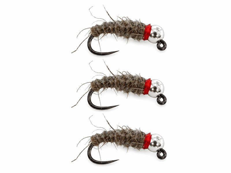 Sow Bug Nymph Rainbow jig head