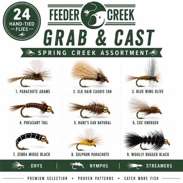 Grab & Cast Spring Creek Assortment