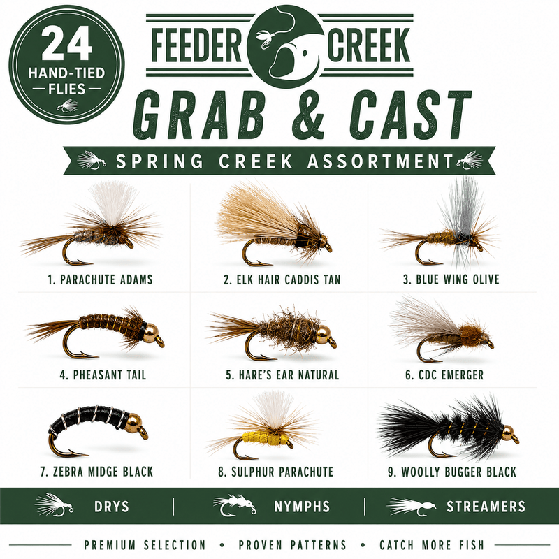 Grab & Cast Spring Creek Assortment