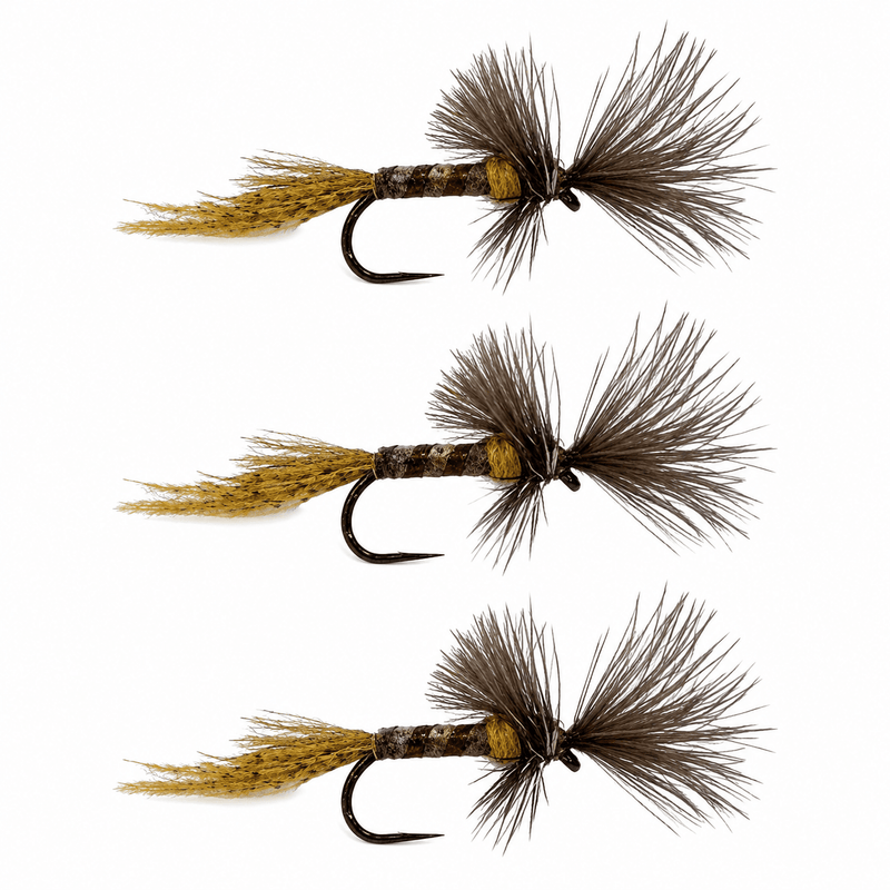 Cripple Sulphur Mayly Dry Fly 3 Pack