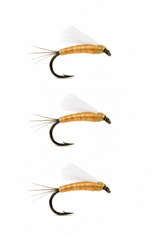 sulphur emerger mayfly 3 pack