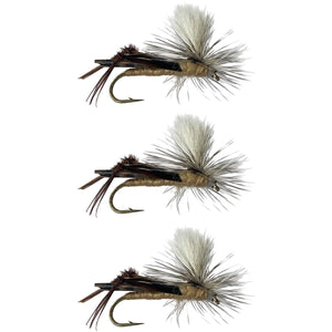 Tent Wing hopper parachute hopper trout fly
