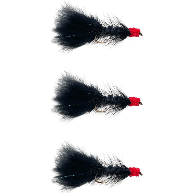 Egg Sucking Leech Black | 3 Pack