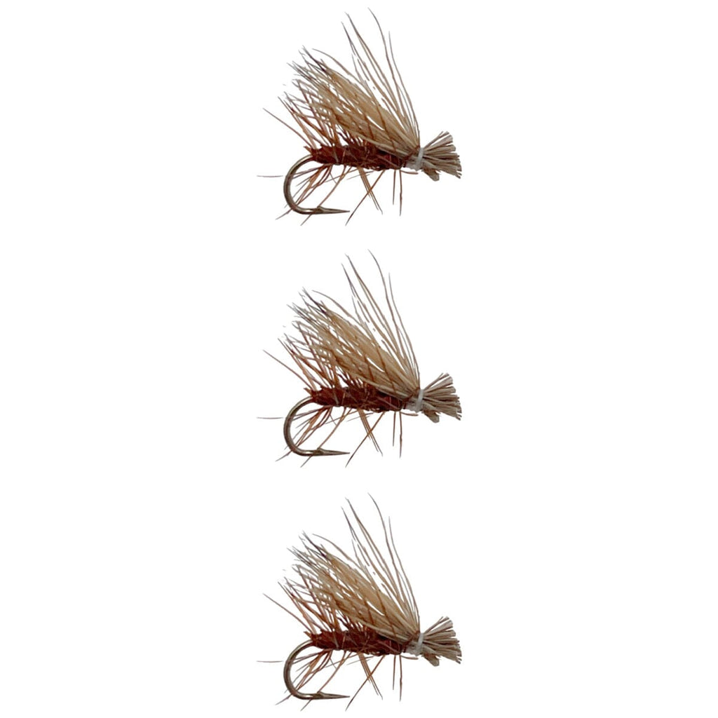 elk hair caddis brown dry flies