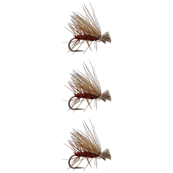 elk hair caddis brown dry flies