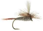Feeder Creek Fly Fishing Trout Flies Adams Parachute - Hand Tied Assorted Sizes 12,14,16,18 One Dozen - Made (10)
