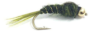 Fly Fishing Assortment of Wet Flies - 24 Flies in 8 Patterns / 3 Sizes with Box - Feeder Creek