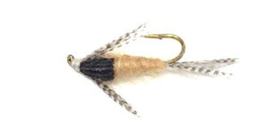 Feeder Creek Flies Hendrickson Nymph Mayfly - 12 Flies in 12,14,16,18 (3 of Each Size) - Feeder Creek
